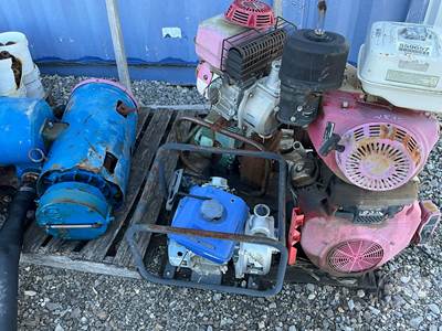 Pump, Pallet Of Inop Pumps, Engines