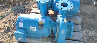 Baldor 4" Stationary Pump, 725 Gpm, Electric