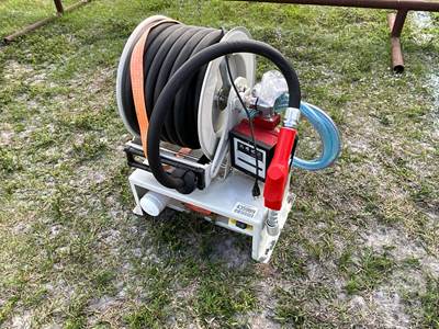 Unused Stationary Pump, Electric Diesel Pump W/ High Flow Meter