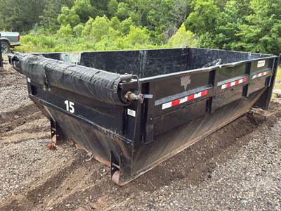 PJ Trailers Roll Off Dumpster
