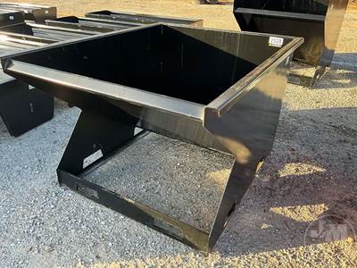 Unused KC Standard Duty 1.5 CY Capacity Dumping Hopper, Fork Pockets