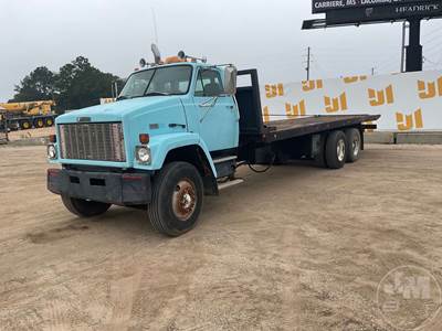 WhiteGMC BRIGADIER Rollback Tow Truck