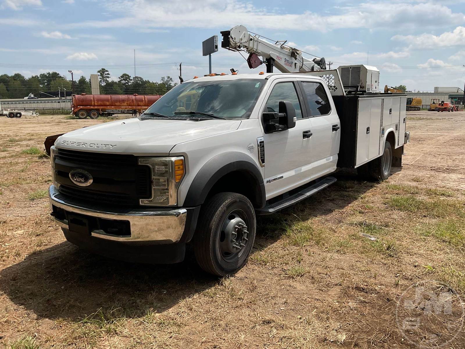 2017 Ford F550 XL 4X4 MECHANIC TRUCK Salvage Truck For Sale