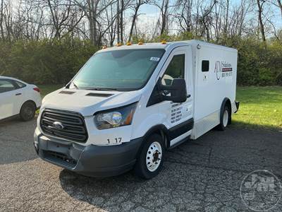 Ford TRANSIT 350 HD S/A ARMORED DOT VAN TRUCK Salvage Truck