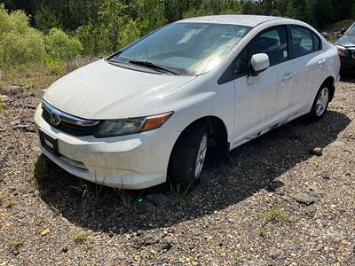 Honda Civic Salvage Truck