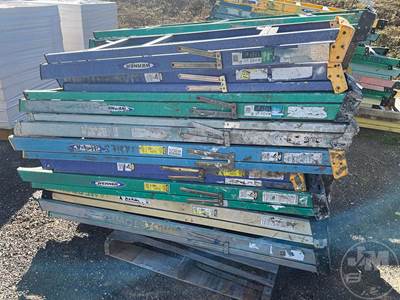 Lot Of (18) Fiberglass A-Frame Ladders