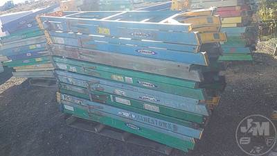 Lot Of (16) Fiberglass A-Frame Ladders