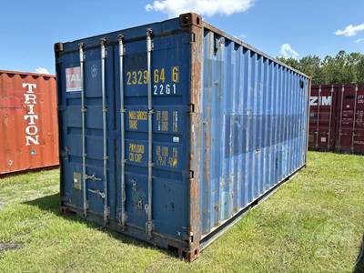 20'  Container, Storage, Wood Floor