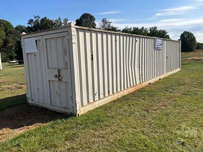 40'  Container, Storage, Wood Floor, Front/Back Doors