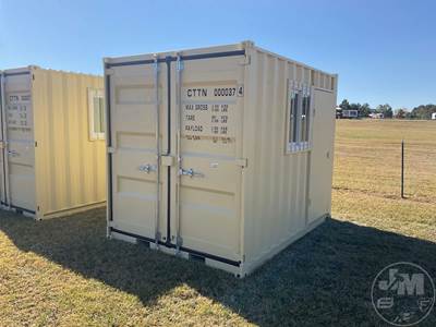10'  Container, Storage, Side Entry Door, Wood Floor
