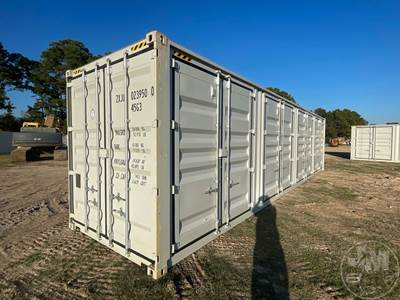 Container, Storage, 4 Side Doors, Wood Floor