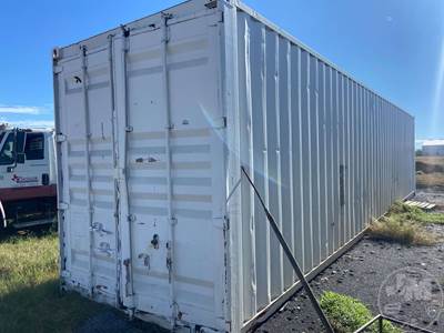 40'  Container, Storage, Wood Floor, W/Contents, Air Hoses, Hand Tools, Various