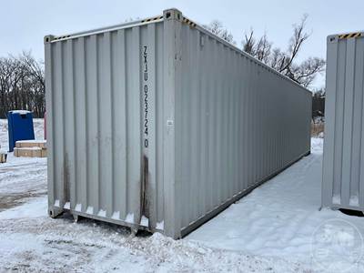 40' High Cube Container, 4 Side Doors