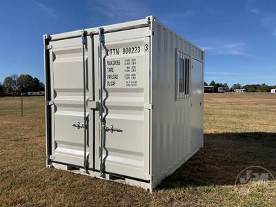 10'  Container, Storage, Side Entry Door, Wood Floor