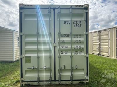 40' High Cube Container, Storage, 4 Side Doors, Wood Floor