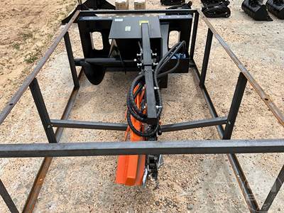 AGT ECSSCT72 Skid Steer Trencher Attachment, 48" Trenching Depth