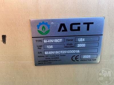 AGT M-4IN1BCT Skid Steer Attachment