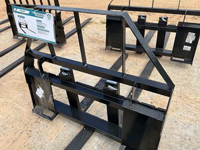 AGT SALL100 Skid Steer Forks with Mast, 48" Forks