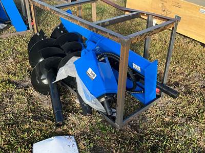 AGT SSECAG-Y WITH 3 BITS Skid Steer Attachment