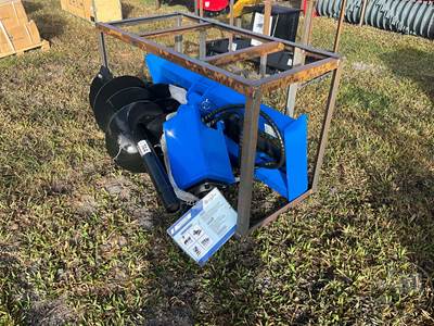 AGT SSECAG-Y WITH 3 BITS Skid Steer Attachment