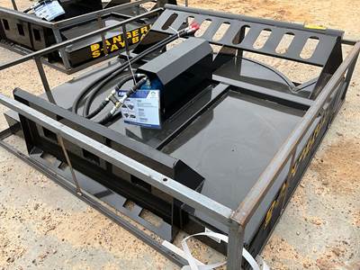 AGT SSRC 72" Hydraulic Mower Skid Steer Attachment