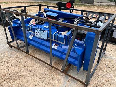 AGT SSSCR72 75 Inch Skid Steer Attachment, 18-23 GPM 2900 PSI