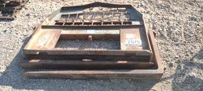 Used Alitec PF40486 48" Forks with Mast Skid Steer Attachment