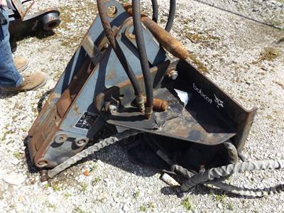 Bobcat Hydraulic Hammer Skid Steer Attachment, Universal Skid Mount