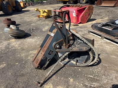 Used Bobcat Hydraulic Hammer Skid Steer Attachment, Universal Skid Mount