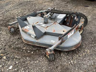 Used Bobcat Mower 72 Skid Steer Attachment, 72 Inch Universal Skid Mount