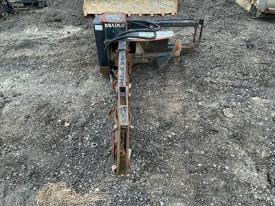 Bradco 60D 6 Inch Trencher Skid Steer Attachment, Universal Mount