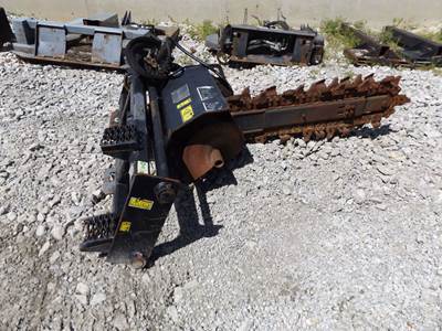 Caterpillar T9 Trencher Skid Steer Attachment, Universal Skid Mount