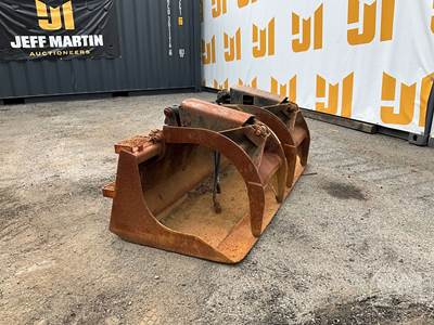 Used FFC 73" Dual Cylinder Grapple Bucket, Universal Skid Steer Mount