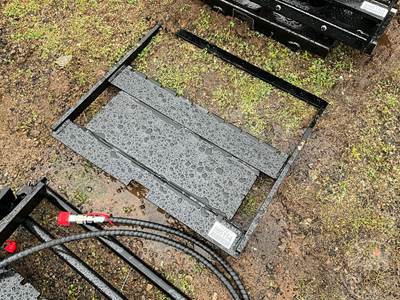 Future Mini Skid Steer Fork Frame, Frame Only (No Forks)
