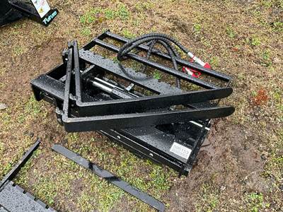 Future 30 Inch Forks with Hyd Positioner, Mini Skid Steer Mount