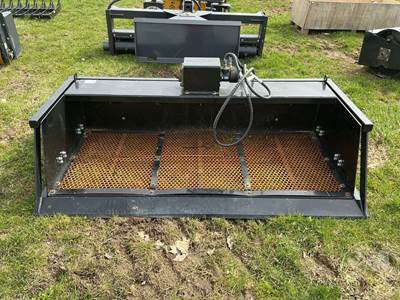 Unused 2025 Future VB59 59 Inch Vibrating Bucket Skid Steer Attachment