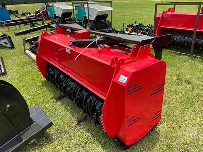 Unused GIYI 72PRO 72" Hydraulic Mulcher Skid Steer Attachment, Universal Mount
