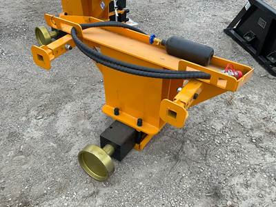 GIYI AD680 PILE HAMMER Skid Steer Attachment