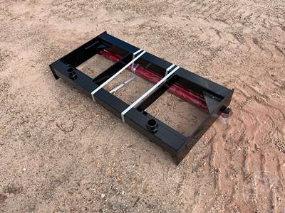 GIYI BF47 47" Bale Spear Skid Steer Attachment