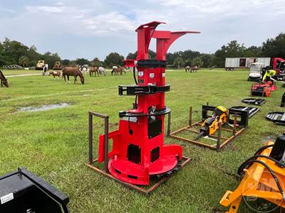 GIYI GY-FB77 Universal Skid Steer Attachment, Max Opening 30"