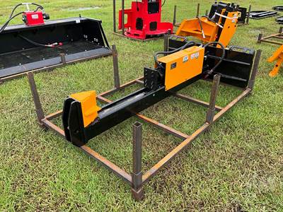 GIYI GY-HLS82 Skid Steer Log Splitter, Universal Skid Mount