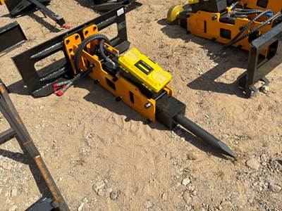 GIYI GY-P680 Unused Hydraulic Hammer Skid Steer Attachment, Universal Skid Mount