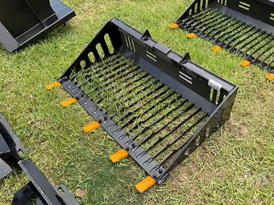 GIYI GY-RB44 44" Rock Bucket Mini Skid Steer Attachment
