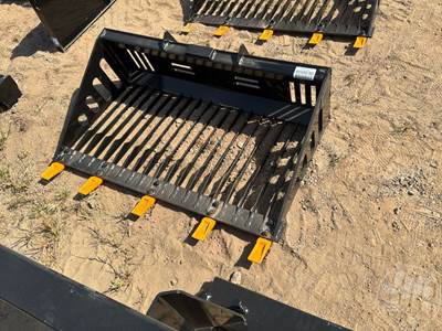 Unused GIYI GY-RB44 44 Inch Rock Bucket, Mini Skid Steer Mount