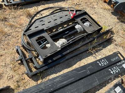 GIYI GY-SF60 60 Inch Forks w/ Hyd Positioner, Universal Skid Steer Mount