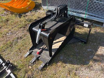 GIYI GY-SGB20 STUMP GRAPPLE BUCKET Skid Steer Attachment