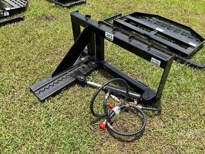 GIYI GY-TP45 Post Puller Skid Steer Attachment, Universal Skid Mount