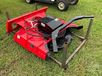 GIYI GY-XDM43 43 Inch Skid Steer Attachment, Universal Mount, 54 Blades