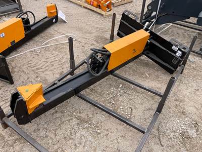 GIYI HLS82 Log Splitter Skid Steer Attachment, Universal Skid Mount