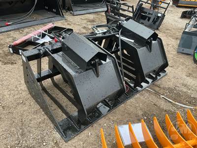 GIYI HWG72 WOOD GRABBER Skid Steer Attachment